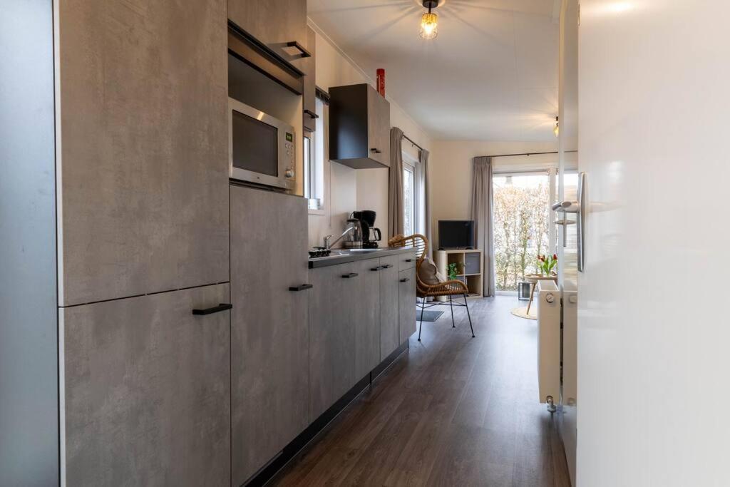 Gezellig Modern Chalet Midden Op De Veluwe Epe Eksteriør billede
